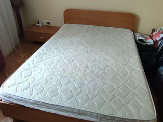 Кровать 140 см с матрасом