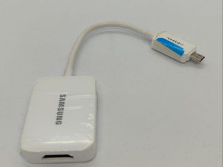 Genuine Original Samsung GT-N7102 Galaxy Note 2/II 4G LTE MHL/HDTV HDMI Adapter foto 2
