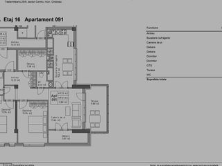 Penthouse 106m2 Braus Belvedere 2 camere + terasa de 12m2,podea calda foto 9