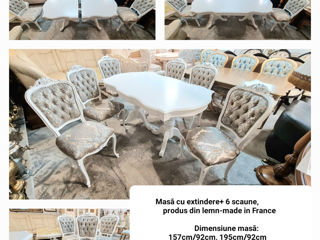 Mese, scaune, produs din lemn importate din Germania,Italia,Franța foto 7