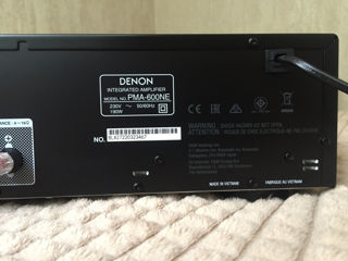 Стереоусилитель Denon PMA-600NE foto 6