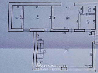 Casă în 2 Nivele! Vadul lui Vodă, str. Pădurii, 188m2 + 5 ari! Variantă albă! foto 18