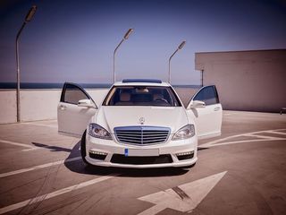 Mercedes S class Facelift, chirie auto nunta ,109euro-8h, kortej, rent, limuzina de lux foto 5