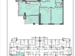 Apartament cu 1 cameră, 43 m², Centru, Comrat foto 7
