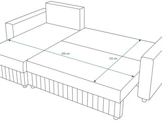 Canapea stilată și practică cu maxim confort foto 3
