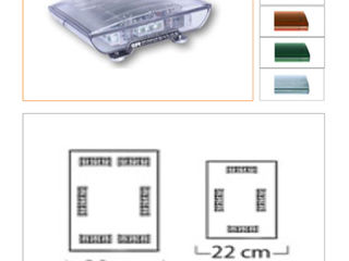 Mini LED tip C (29cm) (12v) / Mini LED тип С (29см) (12v)
