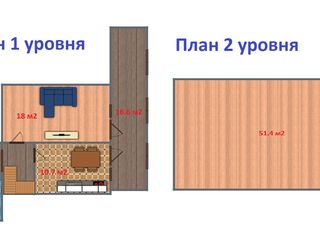 3-х комнатная, двухуровневая планировка. foto 10