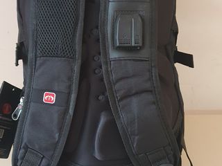 Рюкзак мужской, для ноутбука 17 дюймов, водонепроницаемый, с USB-зарядкой Ruishisaber (Swissgear) foto 9