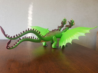 Playmobil jucărie dragon cu figurine foto 3