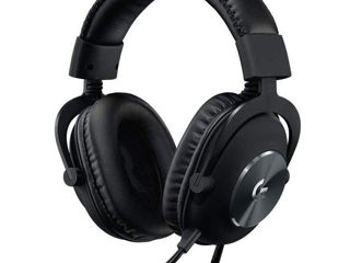 Gaming Headset Logitech G Pro X, 50Mm Driver, 20-20000Hz, 35 Ohm, 91.7Db, 320G, 3.5Mm/Usb, Black