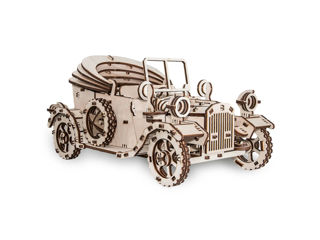 Деревянный механический 3D-пазл «Ретро автомобиль»