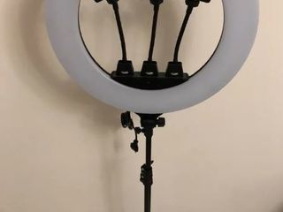 Профессиональная кольцевая лампа для фотографа 55см+штатив / Lampa inelara pentru fotografi 55 cm foto 10