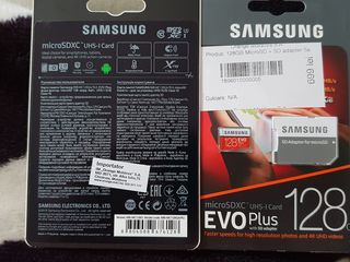 Samsung MicroSD 128GB. Карты памяти. foto 2