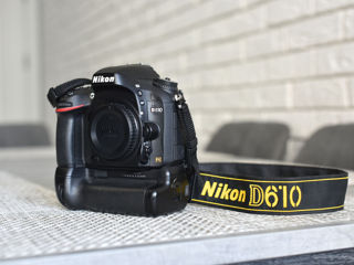 Nikon D610+Pixel Vertax MB-D14 Battery Grip foto 3