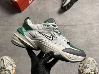 nike m2k tekno white green