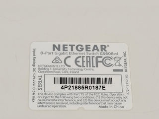 Netgear Gigabit 8 port switch foto 3