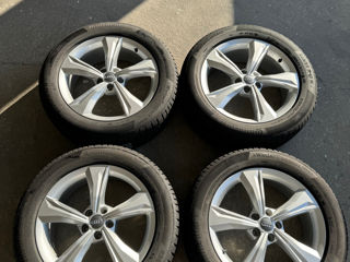 5x112 R19 Audi cu anvelope 235/55 R19 foto 1