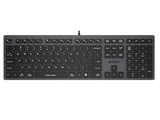 Проводная клавиатура - «A4Tech FX50 Ultra-Slim Multimedia Black USB» foto 1