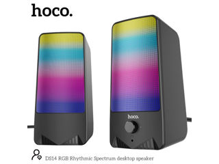 Difuzor desktop Hoco DS14 RGB Rhythmic Spectrum foto 2
