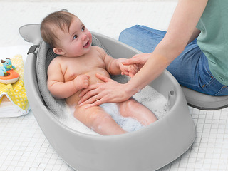 Cădiță de baie pentru bebeluși Moby Skip Hop foto 8
