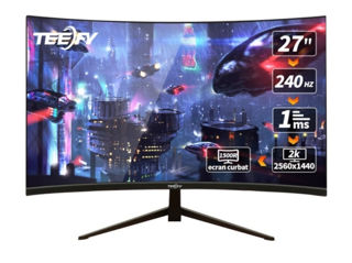 Teefy, 27", 240 Hz , 2K, Curbat 1500R, NOU sigilat