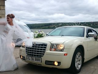 Chrysler 300C, Mustang, PT Cruiser, S klas - nunta, escorta, kortej foto 7