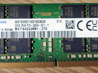 32Gb DDR4 2666 laptop Samsung