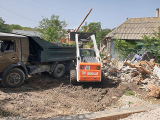 Bobcat kamaz demolare si evacuare buldoexcavator kamaz nisip, pgs,,вывоз стороительного мусора foto 10
