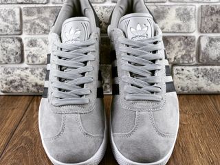 Adidas Gazelle Grey & Black фото 3