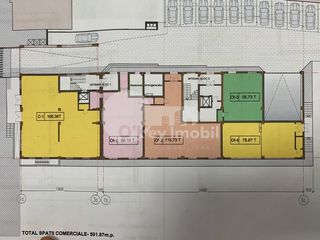 Spațiu comercial 500 mp, Centru, str. Vasile Alecsandri, 550000 € ! foto 3