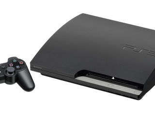 PlayStation 3 Slim + контроллеры + игры (Gta V,Fifa 2019,God of war, и др.) foto 2