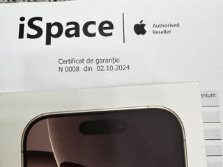 iPhone 16 Pro Max 256GB Nou Desert Titanium foto 3