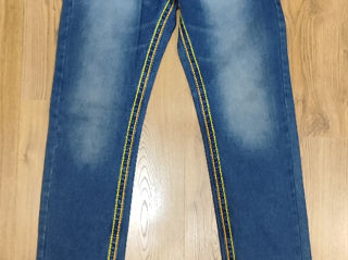 True Religion Jeans Blue/Yellow foto 5