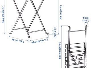 IKEA !!! In stoc Set Masă+2 scaune pliante pentru Terasă, Balcon, Grădină.La comandă și alte Produse foto 4