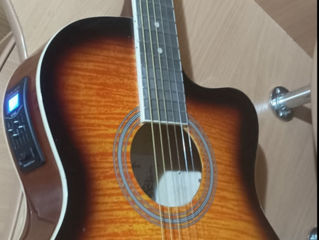 Электро Acoustic guitar  Santander original nouă