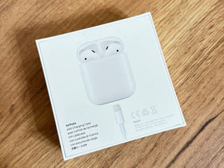 Apple Airpods Original (2nd Generation) Mv7n2am/a. Nou Cutie Sigilata. Ultima Bucata. Best Price. foto 3