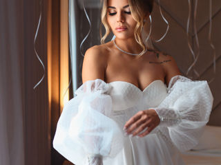 Свадебное платье (Rochie de mireasa) ,шикарное не венчанное foto 2