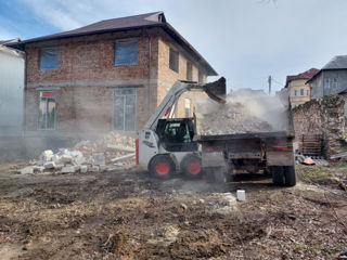 Servicii de evacuare a gunoiului ,Bobcat,transport Kamaz,Excavator, foto 1