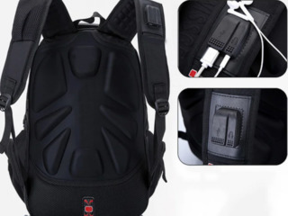 Рюкзак SwissGear 8810 с отделением для ноутбука 35 л Черный + чехол от дождя foto 6