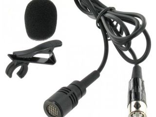 The t.bone LC 97 TWS, microfon cardioid tip lavaliera compatibil cu sistemele de transmisie AKG.