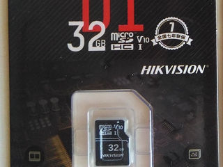 Micro SD Hikvision 32 și 64Gb