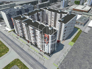 2-х комнатная квартира, 56 м², Ботаника, Кишинёв