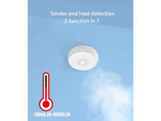 DY200 Fire smoke alarm detector sensor Zigbee Tuya, Детектор дыма. foto 5