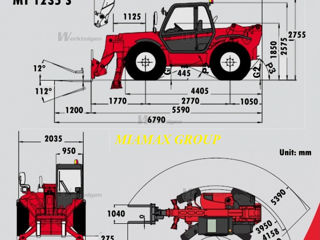 Телескопический погрузчик Manitou MT 1235 2008 foto 12