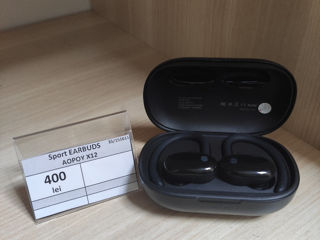 Sport earbuds AOPOY X12 400Lei