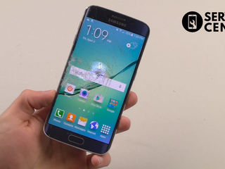 Samsung Galaxy S6 edge G925  Треснуло стекло заменим его! foto 1