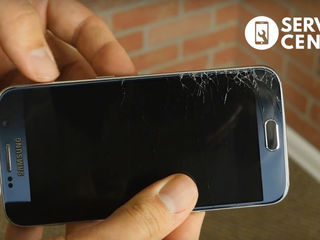 Samsung Galaxy S6 (G920)  Sticla sparta – noi o inlocuim indata! foto 2