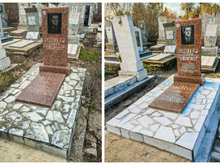 Restaurarea monumentelor din marmură: curățare chimică, șlefuire, lustruire, albire, regenerare foto 8