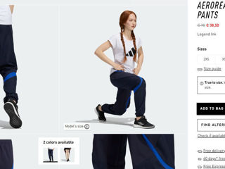 Новые женские спортивные брюки Adidas AeroReady Training XL foto 7