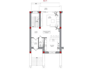 TownHouse în 3 nivele! str.  Salcâmilor, Stăuceni, 270m2 + 2 ari! foto 9